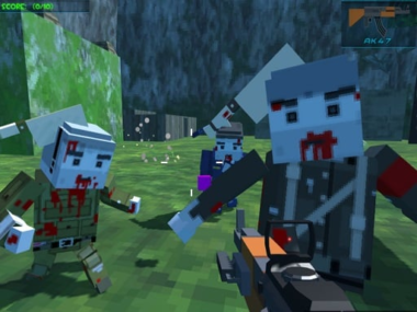 GunShoot Gang blocky combat